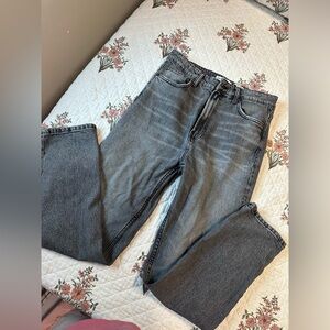 ZARA HIGH WAISTED MOM JEANS SZ 8